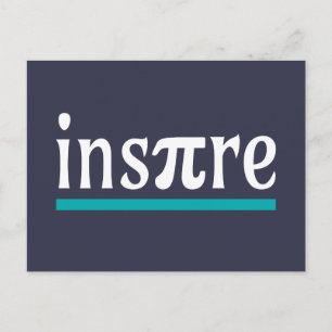 Inspire Wiskunde Pun Funny Inspirerend Briefkaart