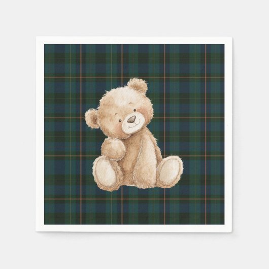 Inspired Baby Shower Napkins Servet (Voorkant)