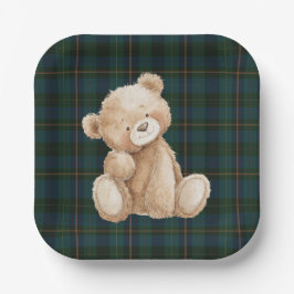 Inspired Baby Shower Paper Plates Papieren Bordje