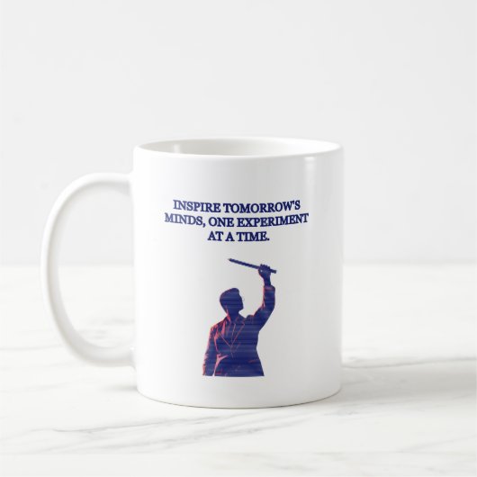 Inspireer de Geesten van Morgen Wetenschapsleraar Koffiemok (Links)