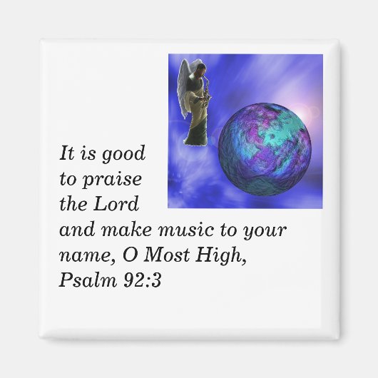 Inspireer de wereldmagneet magneet (Voorkant)