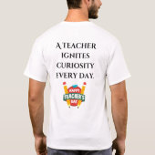 Inspireer & geef les aan WITHE T-shirt (Achterkant)