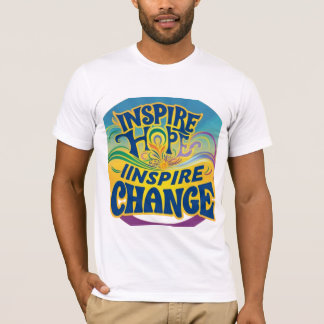 Inspireer hoop inspireer verandering t-shirt
