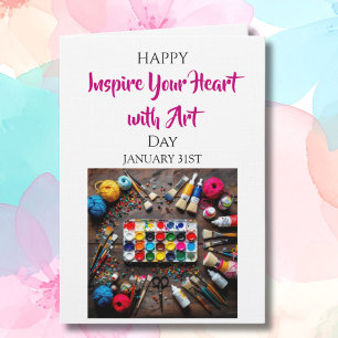 Inspireer je hart met kunst 31 januari kaart