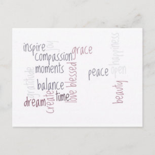 Inspireer medeleven briefkaart