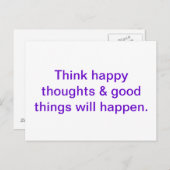 Inspireer per post briefkaart (Voorkant / Achterkant)