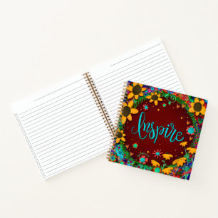 Inspirer Fun Inspirivity Un Mot Carnet Spiral