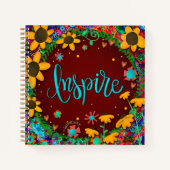 Inspirer Fun Inspirivity Un Mot Carnet Spiral (Devant)