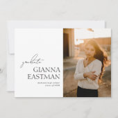 Inspirer la Faire-part d'études supérieures (Devant)