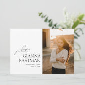 Inspirer la Faire-part d'études supérieures (Debout devant)