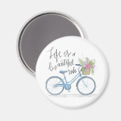 Inspirer la vie est une belle balade | Magnet (Recto/Verso)