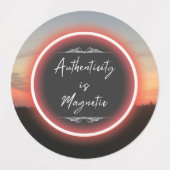 Inspirer les Étiquettes de l'autocollant de devis (Design 1)