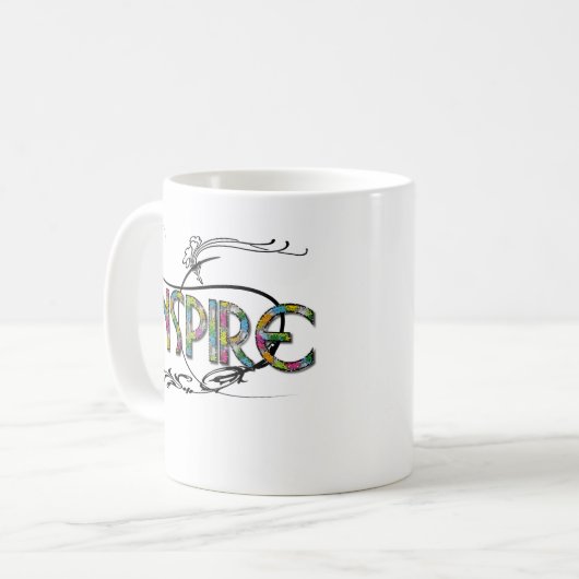 "Inspirer" Mug de café (Devant gauche)
