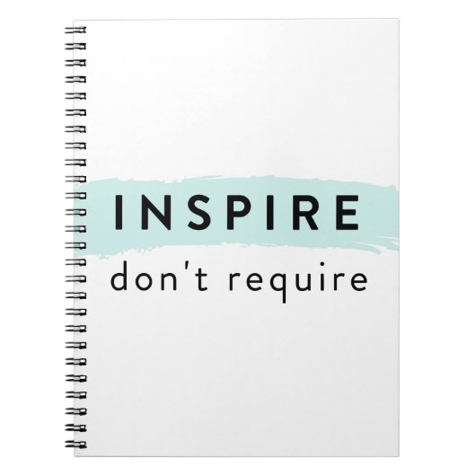 Inspirer, n'avez pas besoin de Carnet AAC (Devant)