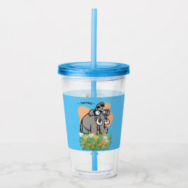 Inspireren olifant acryl drinkbeker