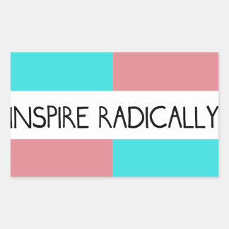 Inspireren radicaal Sticker