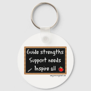 inspireren sleutelhanger