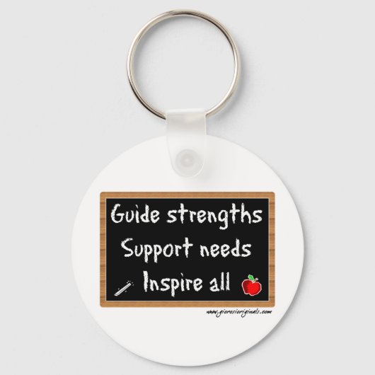 inspireren sleutelhanger (Voorkant)