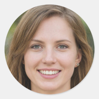 Inspireren tot verandering ronde sticker