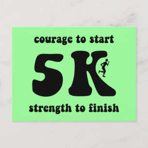 Inspirerend 5K Briefkaart