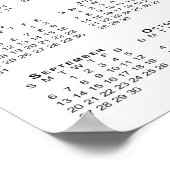 Inspirerend Aangepaste Tijger Foto 2026 Kalender Poster (Hoek)