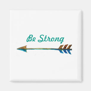 Inspirerend aangepaste Waterverf Pijl-magneet Magneet