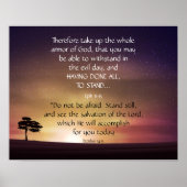 Inspirerend activeringsbijbelscripts poster (Voorkant)