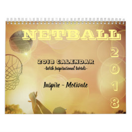Inspirerend Afbeeldingen en Citaten Netball Kalender