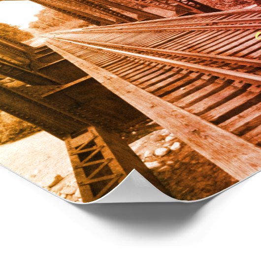 Inspirerend afdrukken van Brug Poster (Hoek)