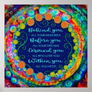 Inspirerend alles wat je nodig hebt Quote Classroo Poster