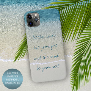 Inspirerend Aqua Turquoise Surf Waves Foto iPhone 11Pro Max Hoesje