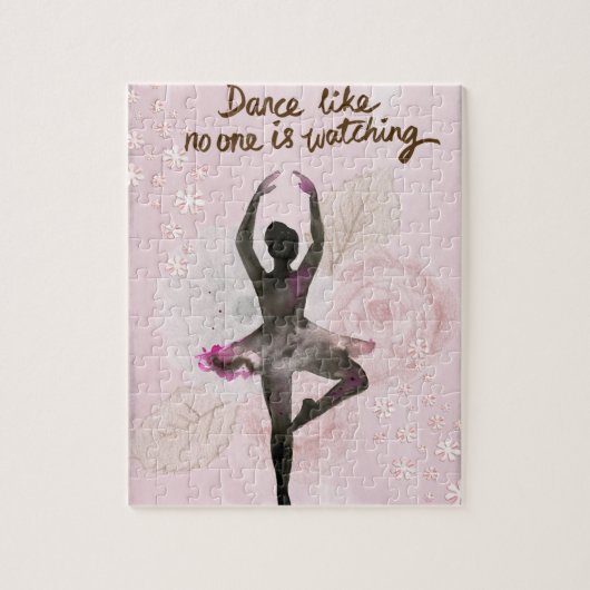 Inspirerend Ballerina Puzzel (Verticaal)