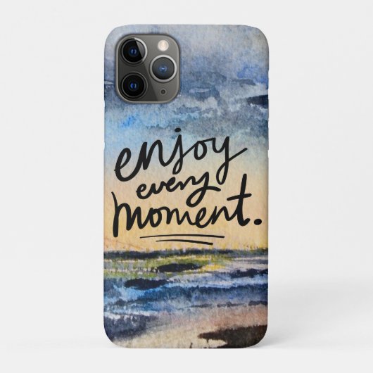 Inspirerend Beach Art iPhone Case (Achterkant)