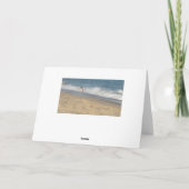 Inspirerend Beachy Card Kaart (Achterkant)