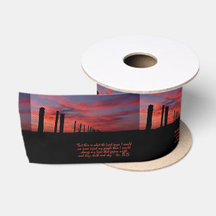 Inspirerend belofte van Sunset Sky Lint