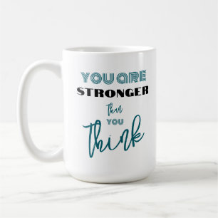 Inspirerend bemoedigend koffiemok