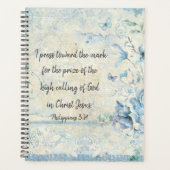 Inspirerend bemoedigende Schrift Planner (Voorkant)