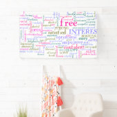 Inspirerend bemoedigende woorden spandoek (Insitu)