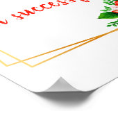 inspirerend bevestiging van arbeid poster (Hoek)