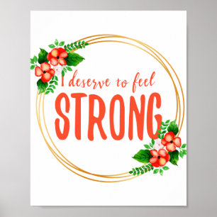 inspirerend beweringen voor het leven en de zelfli poster