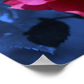 Inspirerend Bijbelcitaat met God Marcus 10:27 Poster (Hoek)