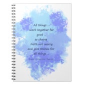 Inspirerend Bijbelscripts Notitieboek (Voorkant)