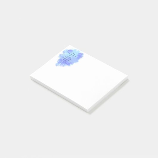 Inspirerend Bijbelscripts Post-it® Notes (Schuin)