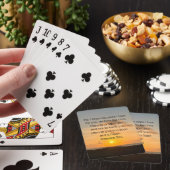 Inspirerend Bijbelvers Jeremia 29:11 Christelijk Pokerkaarten (Insitu)