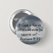 Inspirerend Bijbelversie Ronde Button 5,7 Cm (Voorkant /achterkant)