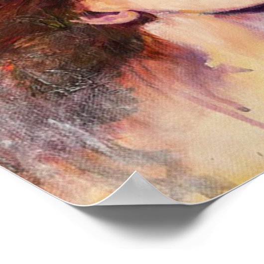 Inspirerend Bloemenkunst Poster (Hoek)