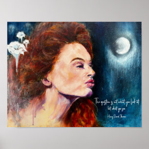 Inspirerend Bloemenkunst Poster