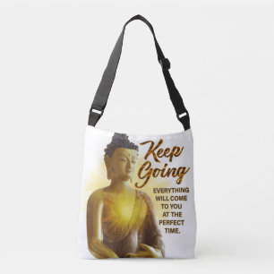 Inspirerend Boeddha - Motivatie Canvas tas