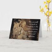 Inspirerend Boeddha Quote Kaart (Gele Bloem)