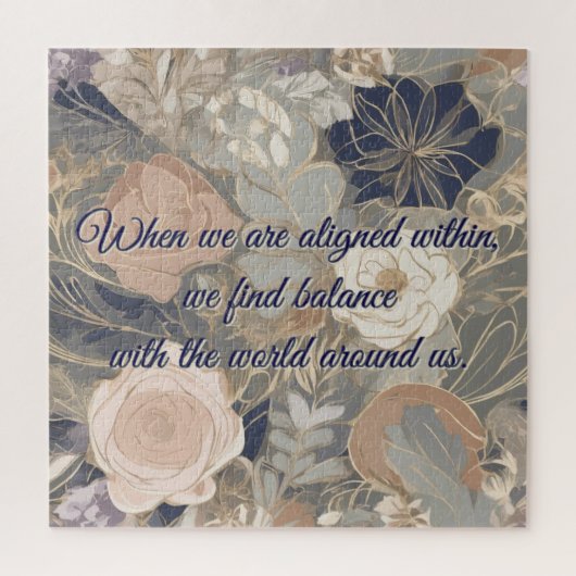 Inspirerend botanische puzzel (Verticaal)